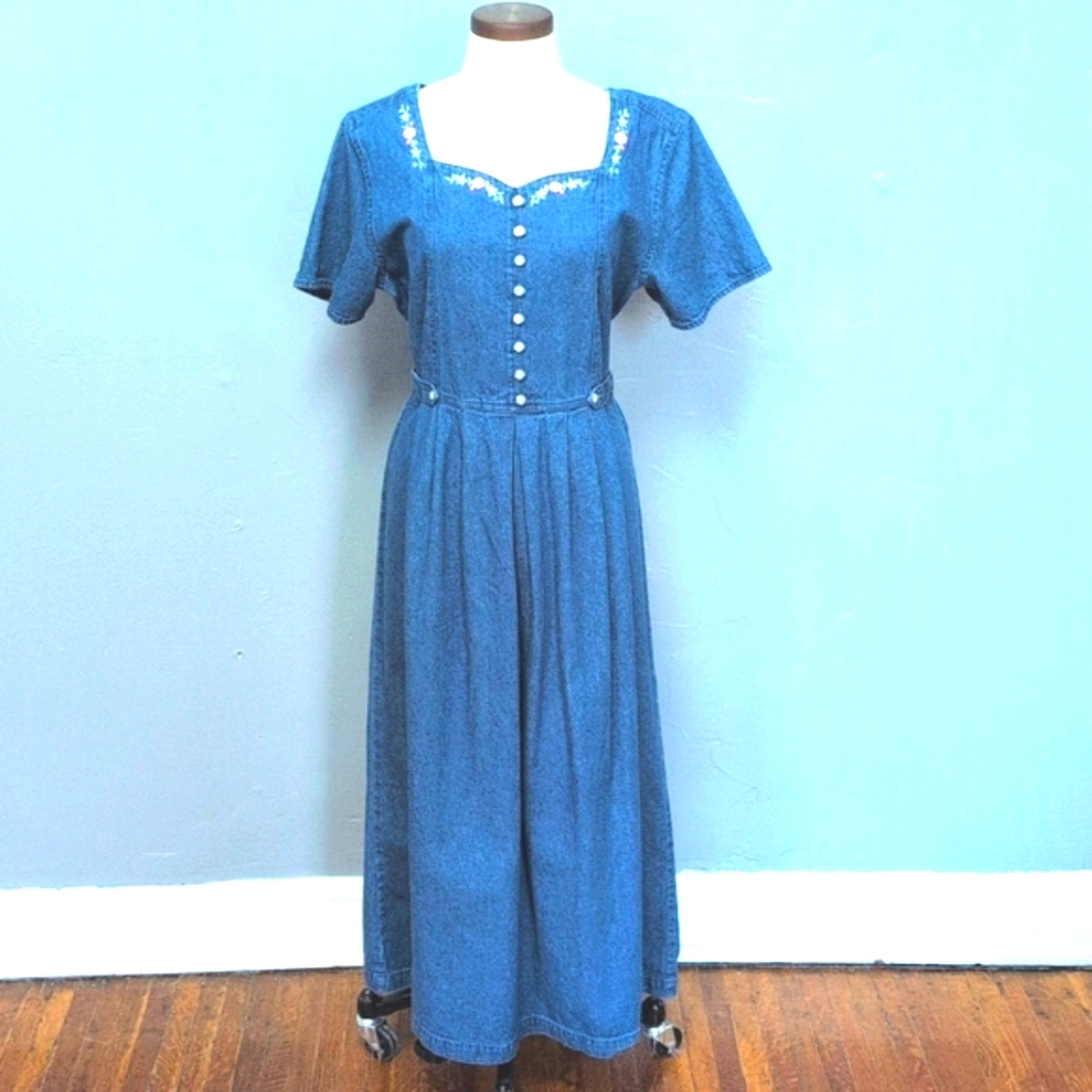 Erika Blue Maxi Dress